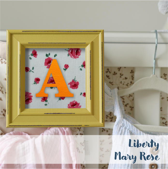 Yellow Frame - Floral