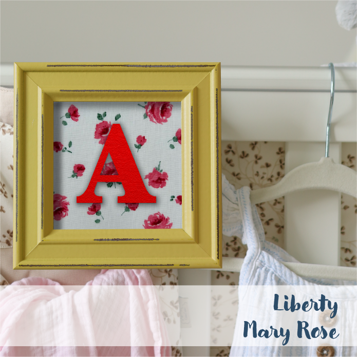Yellow Frame - Floral