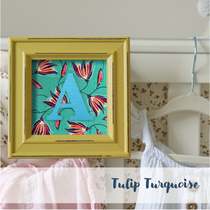 Yellow Frame - Floral