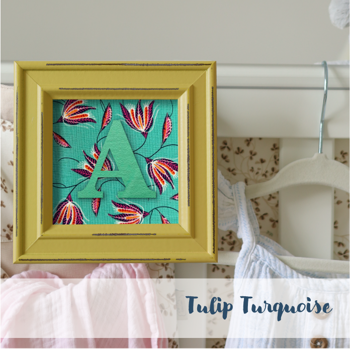 Yellow Frame - Floral