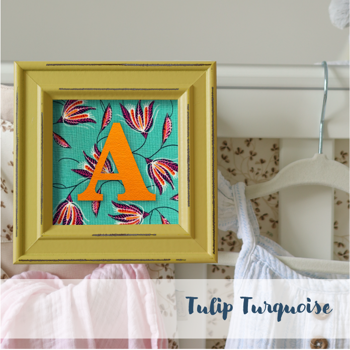 Yellow Frame - Floral