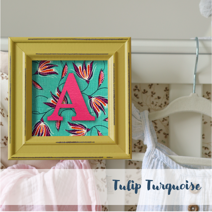Yellow Frame - Floral