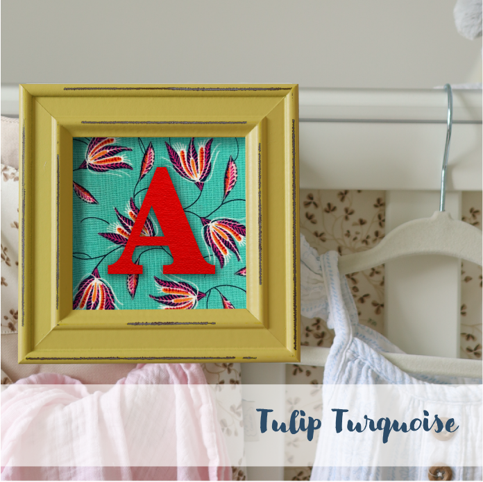 Yellow Frame - Floral