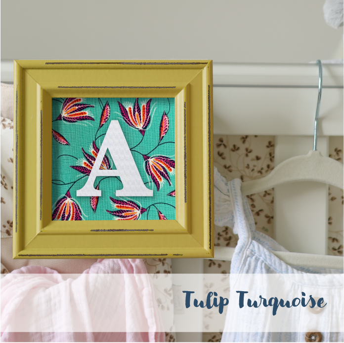 Yellow Frame - Floral