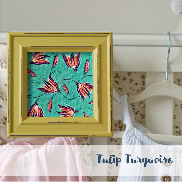Yellow Frame - Floral