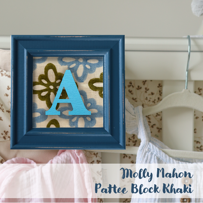 Blue Frame - Block Print