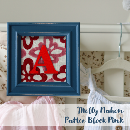 Blue Frame - Block Print