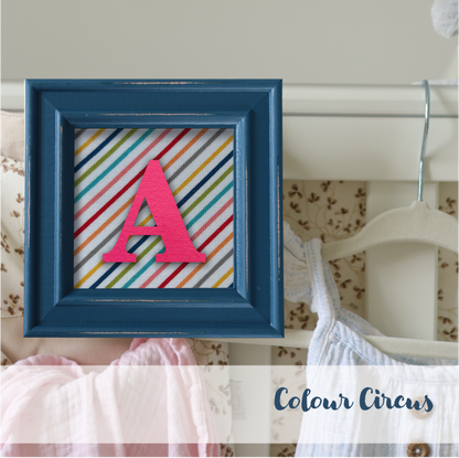 Blue Frame - Stripes