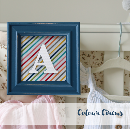 Blue Frame - Stripes