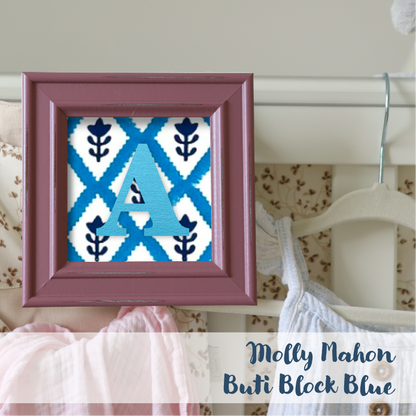 Pink Frame - Block Print