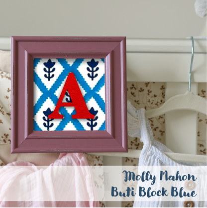 Pink Frame - Block Print