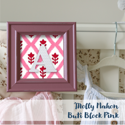 Pink Frame - Block Print