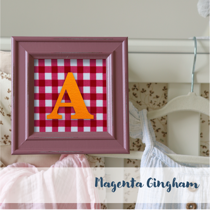 Pink Frame - Checks