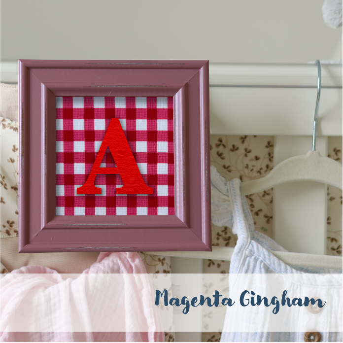 Pink Frame - Checks