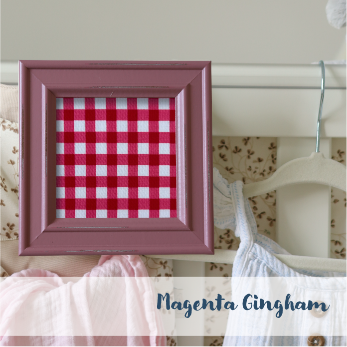 Pink Frame - Checks