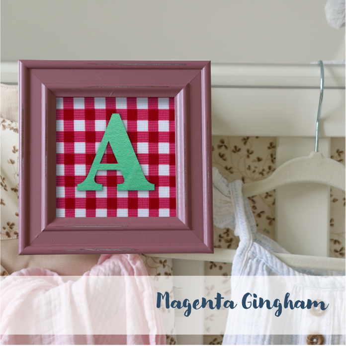Pink Frame - Checks