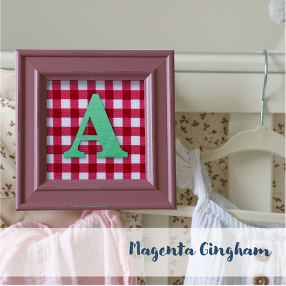 Pink Frame - Checks