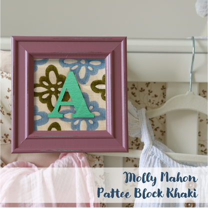Pink Frame - Block Print