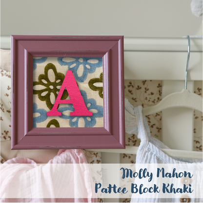 Pink Frame - Block Print
