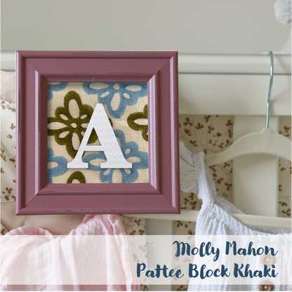 Pink Frame - Block Print