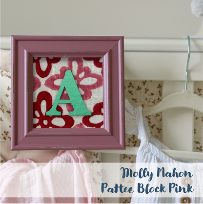 Pink Frame - Block Print