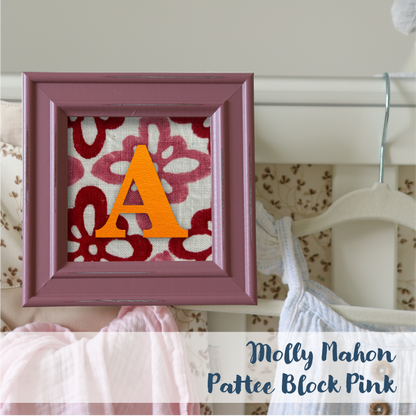 Pink Frame - Block Print