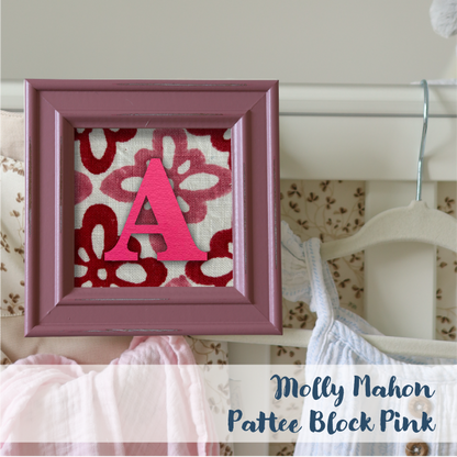 Pink Frame - Block Print