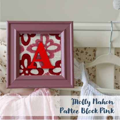 Pink Frame - Block Print