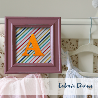 Pink Frame - Stripes