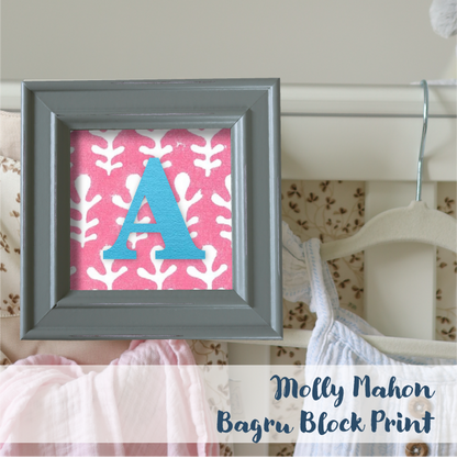 Sage Frame - Block Print