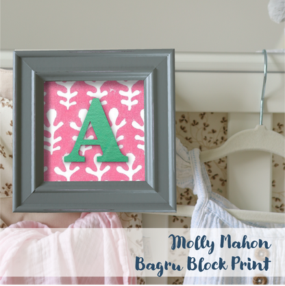 Sage Frame - Block Print