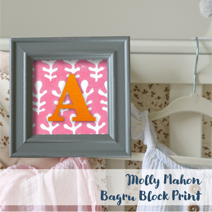 Sage Frame - Block Print