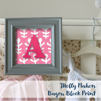 Sage Frame - Block Print