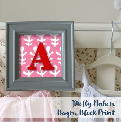 Sage Frame - Block Print
