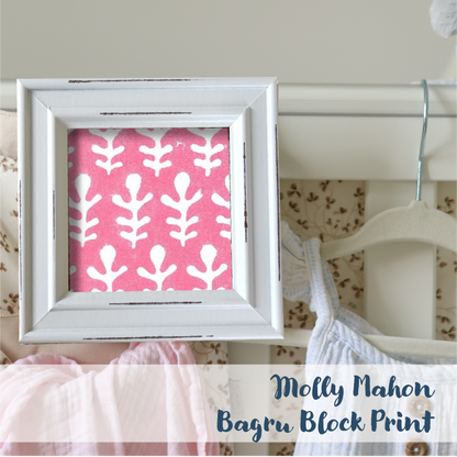 White Frame - Block Print