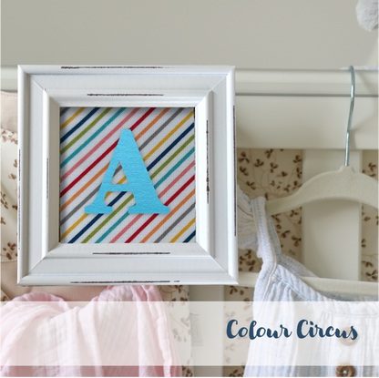 White Frame - Stripes