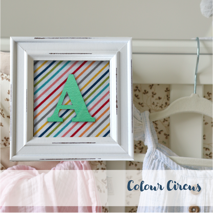White Frame - Stripes