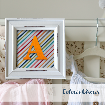 White Frame - Stripes