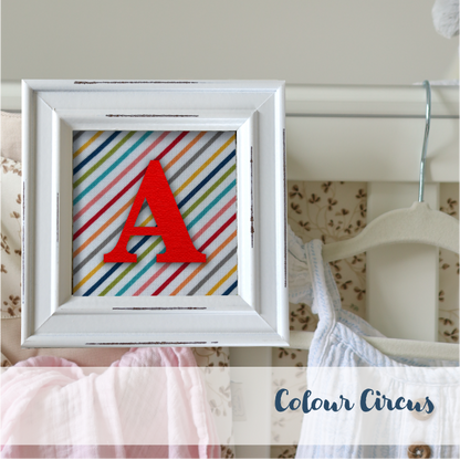 White Frame - Stripes