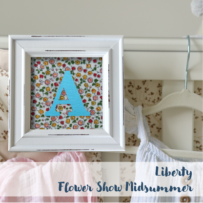 White Frame -Floral