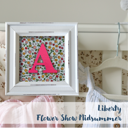 White Frame -Floral