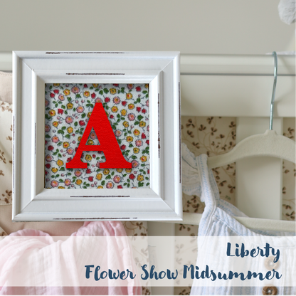 White Frame -Floral