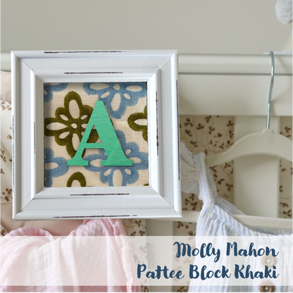 White Frame - Block Print