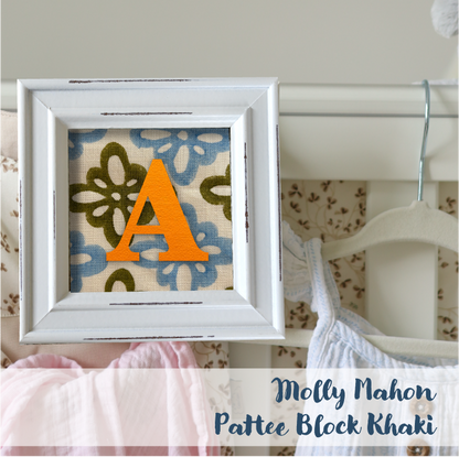 White Frame - Block Print