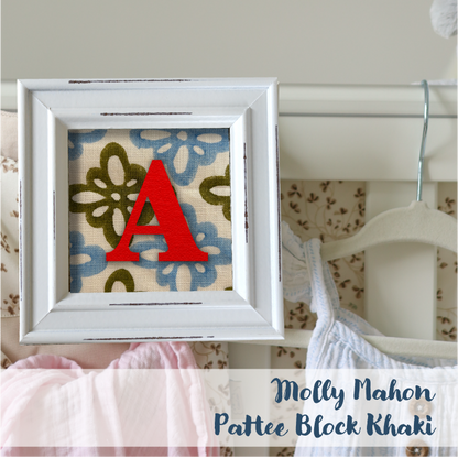 White Frame - Block Print