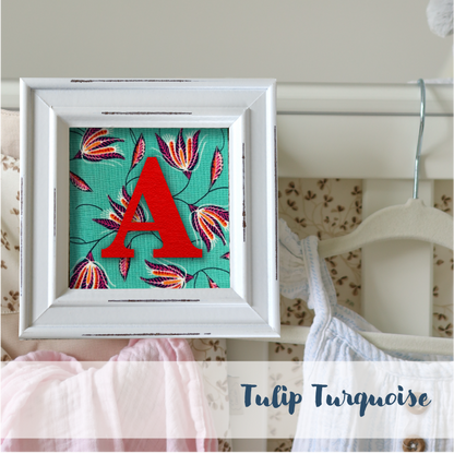 White Frame -Floral