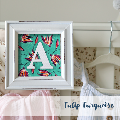 White Frame -Floral