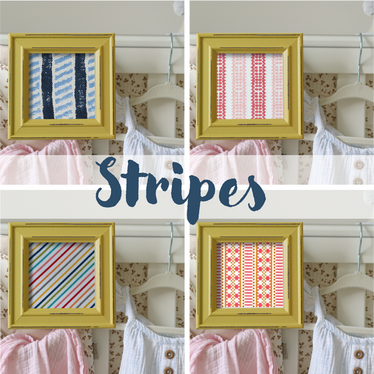 Yellow Frame - Stripes
