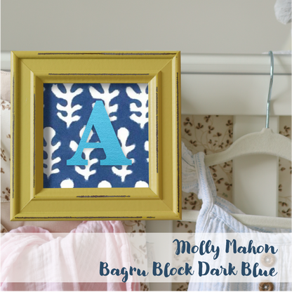 Yellow Frame - Block Print