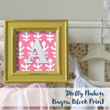 Yellow Frame - Block Print